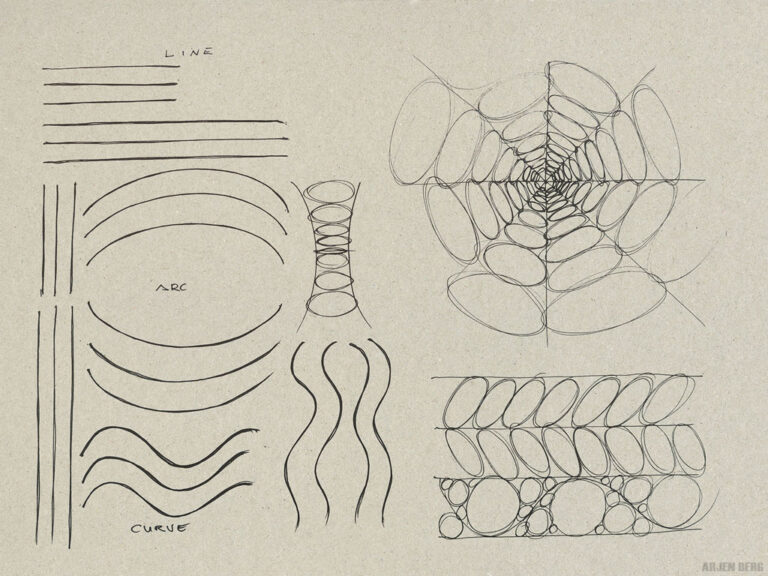Line and ellipses drawing
