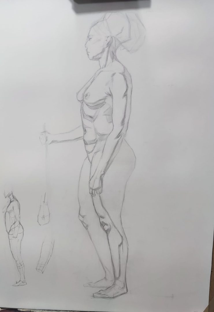 1 week figure drawing from life - Arjen Berg